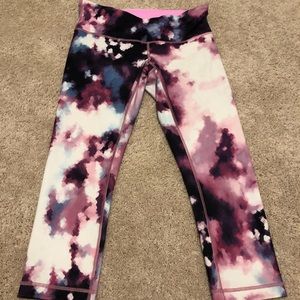 Lululemon Wunder Under Crop Size 8 VGUC